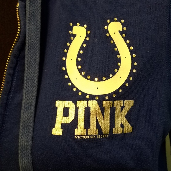 Sz M, Pink VS, sparkling hooded jacket - Picture 3 of 8